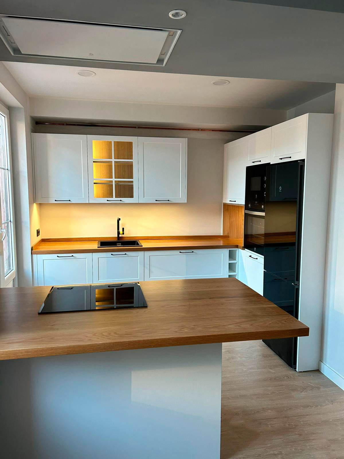 Diseño original cocina blanca | Cocinas Soinco