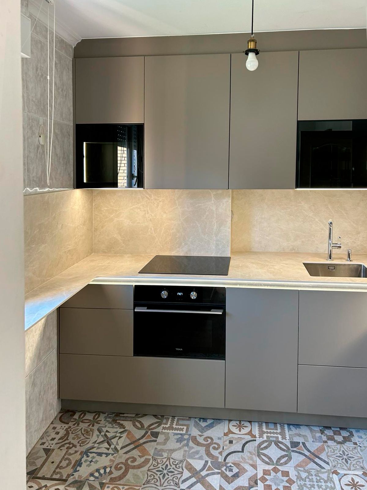 Cocina muebles mate | Cocinas Soinco