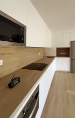 cocina minimalista blanca 3
