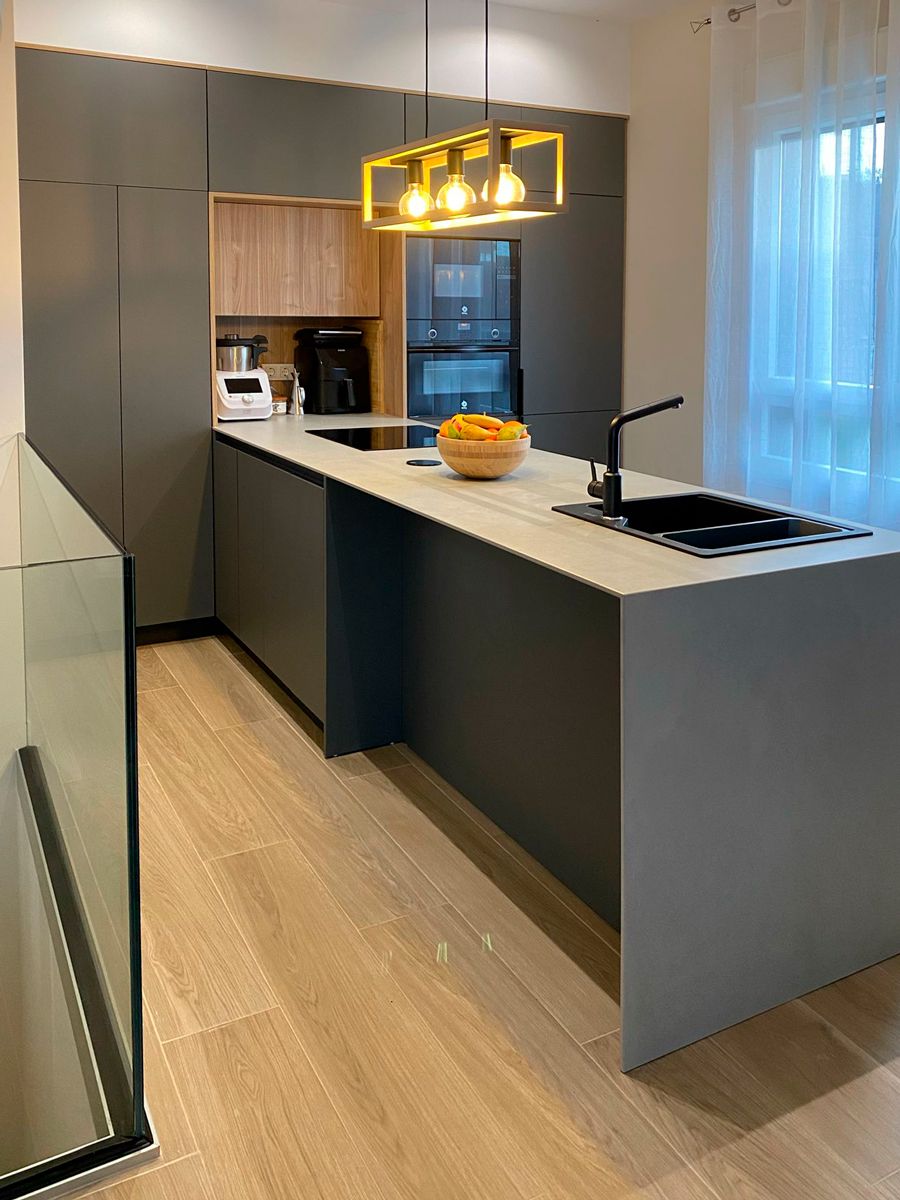 Cocina Mate Isla | Cocinas Soinco